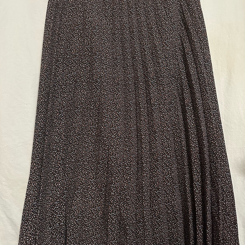 Elegant Black,White pink pleaded Skirt
